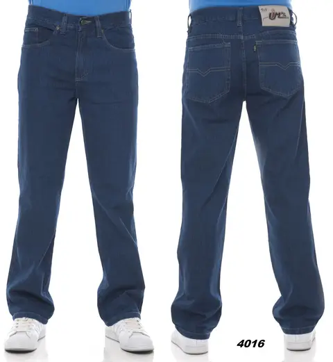 Calça jeans IM's ref. 4016, frente e costas